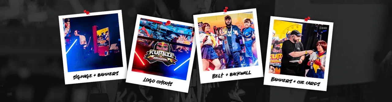 Branding & print for Red Bull Kumite at Pukkelpop