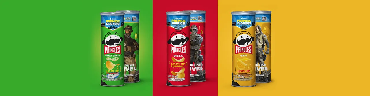 Pringles LATAM x Call of Duty: Level Up campaign