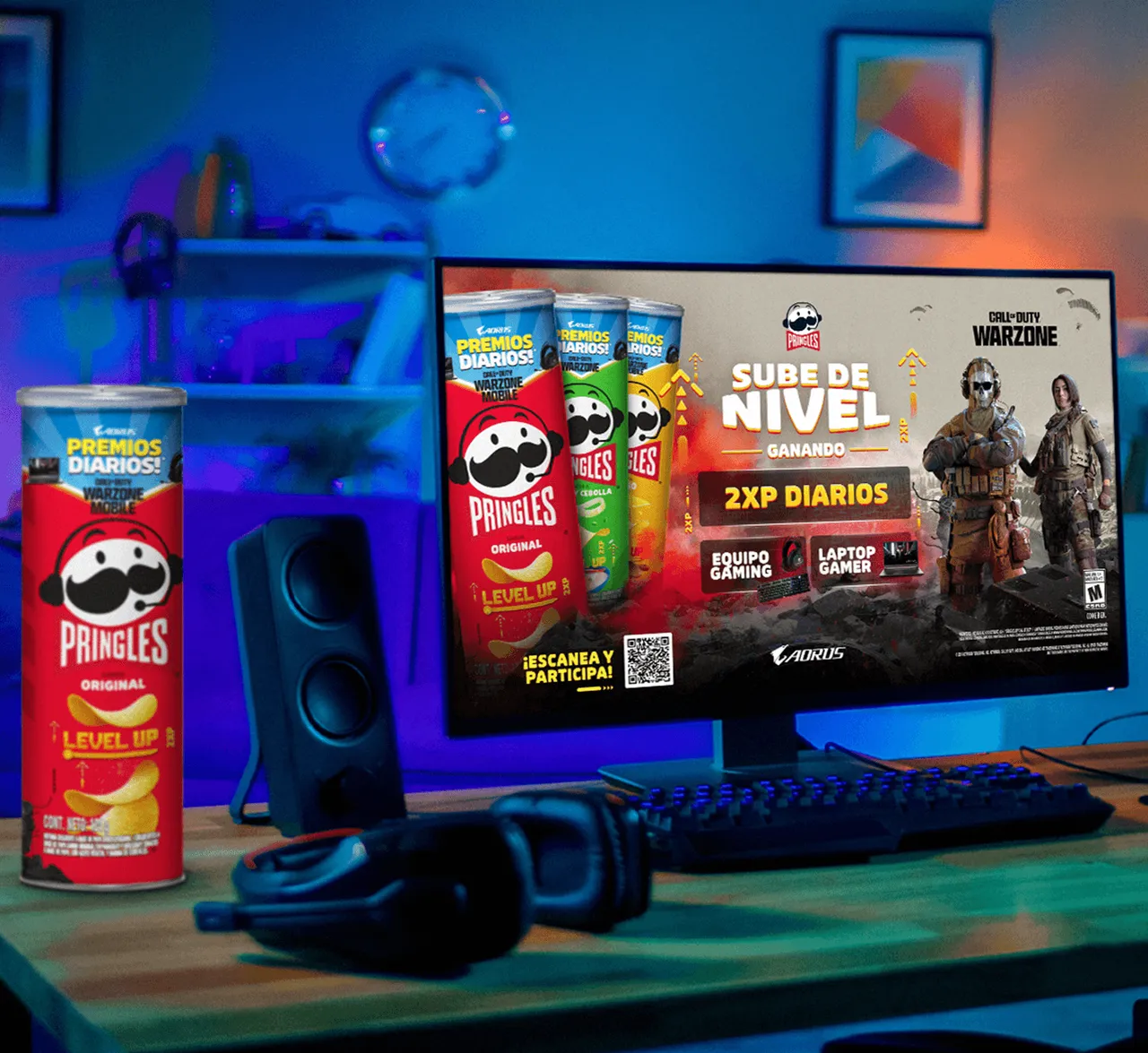 Pringles x Call of Duty campaign